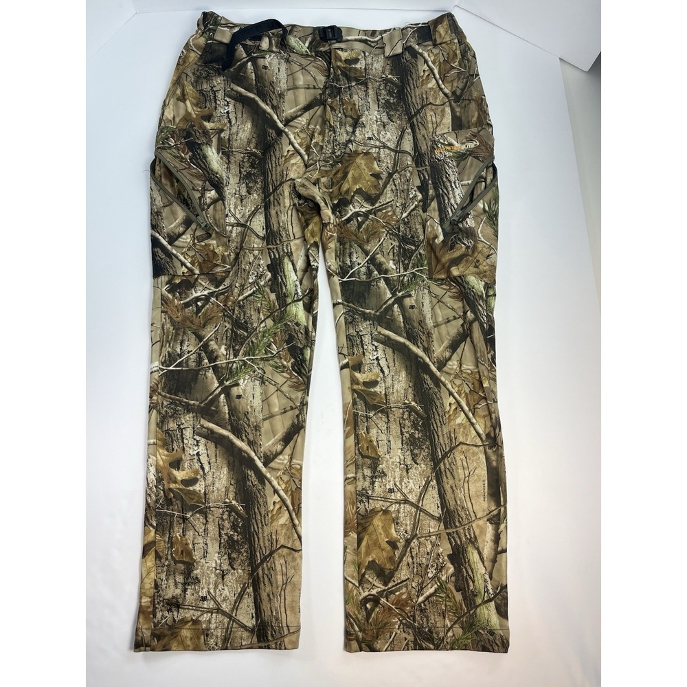 ScentLok Hunting Cargo Pants Men's Size XL Realtree Camo Odor-Resistant 7325